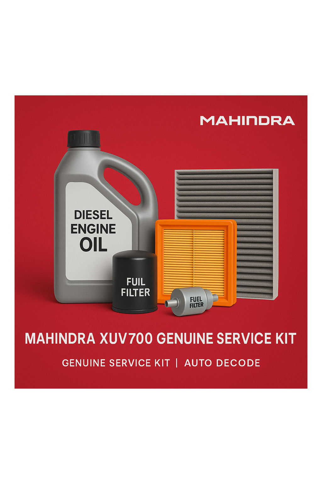 Mahindra XUV700 Diesel Service Kit