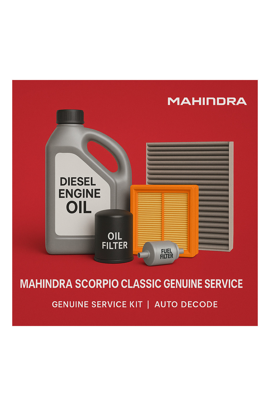 Mahindra Genuine Service Kit – For Scorpio Classic