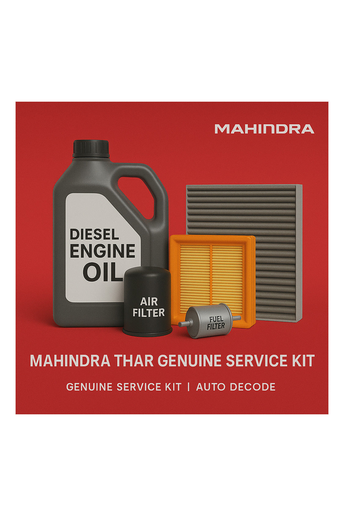 Mahindra Genuine Service Kit – For Mahindra Thar
