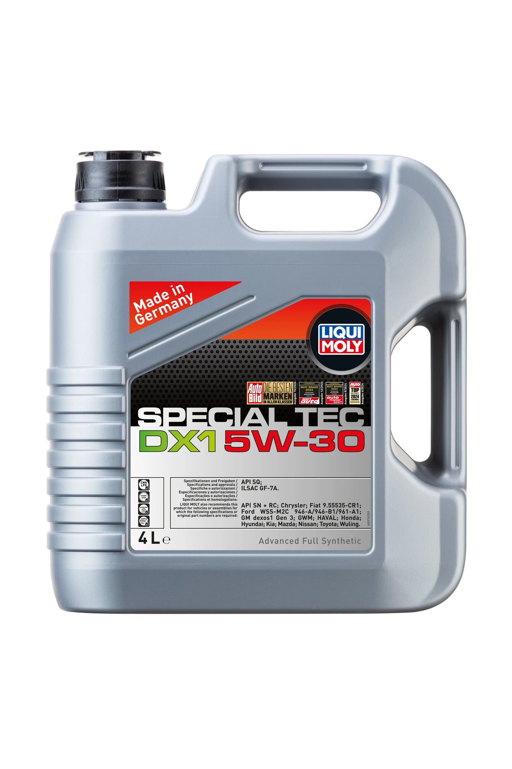 Liqui Moly Special Tec DX1 5W-30 Full Synthetic Engine Oil 4L API SP ILSAC GF-6A