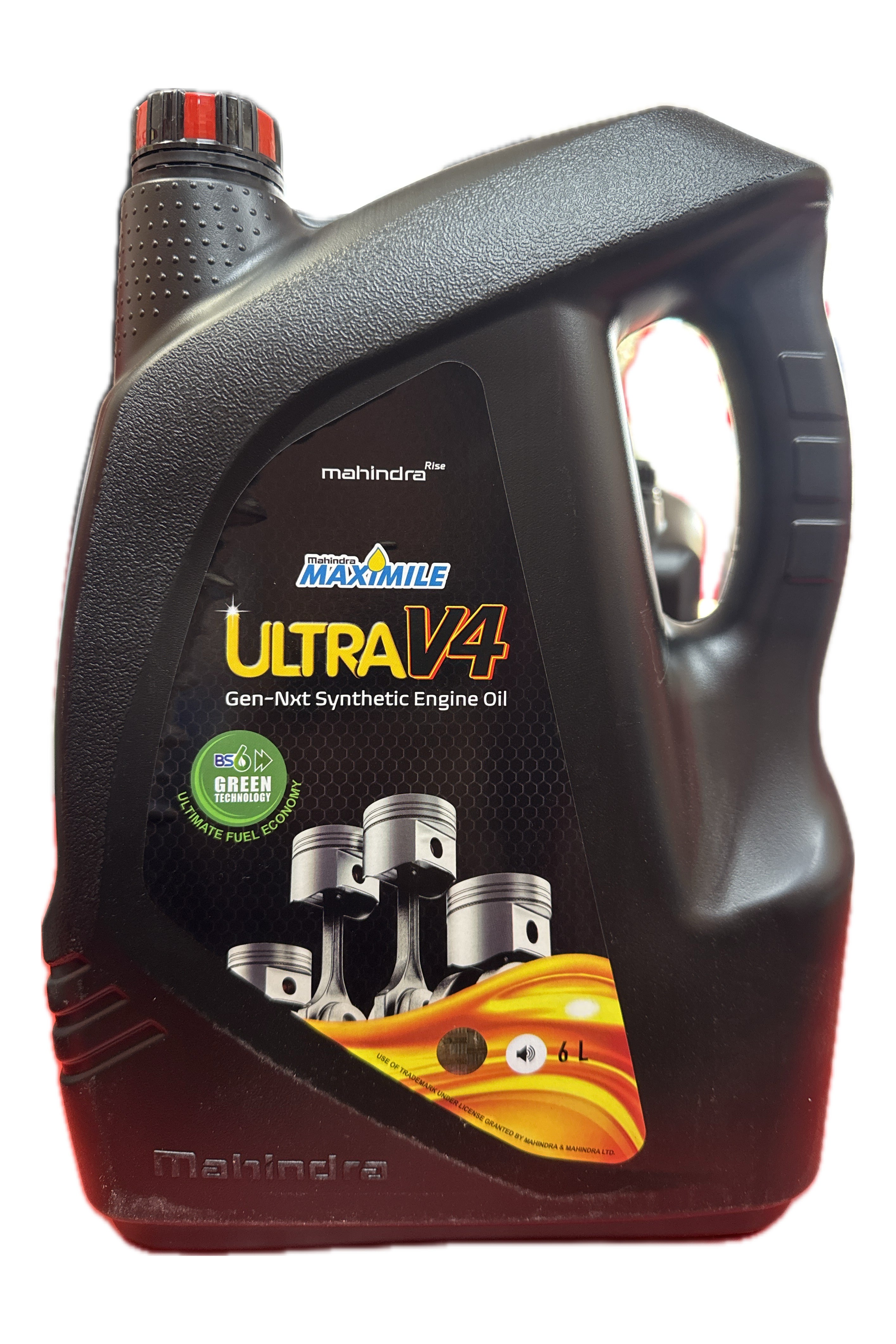 Mahindra MaxiMile Ultra V4 Gen-Nxt Synthetic Engine Oil 6L BS6 Green Technology